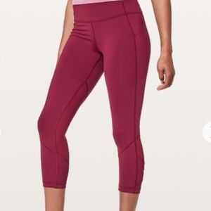 Lululemon Pace Rival Crop Leggings